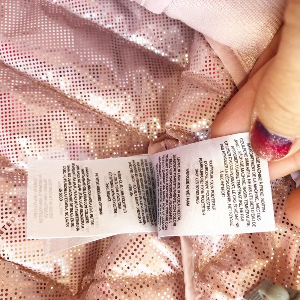 Columbia Light Pink Powder Lite Jacket S - Picture 8 of 10